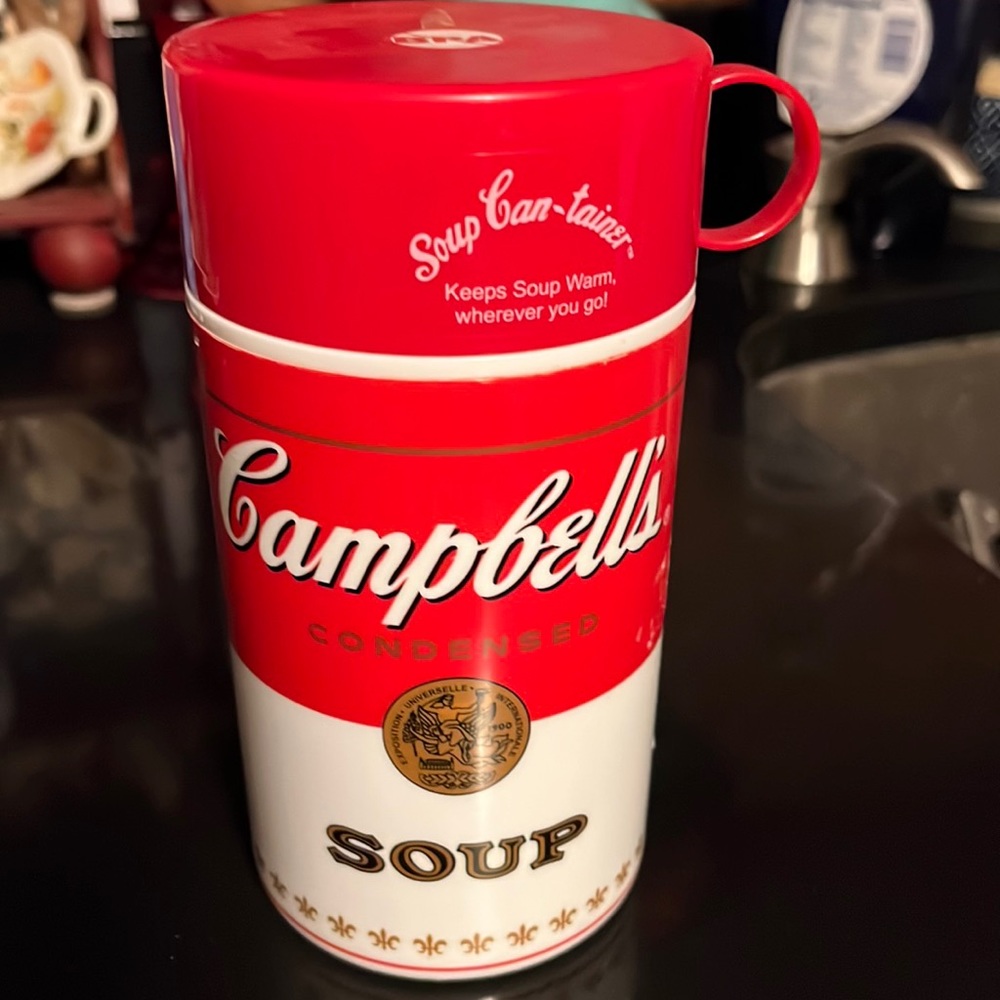 Campbell soup thermos - Picture 1 of 4
